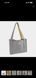 Handker Teddy Quilted Tote