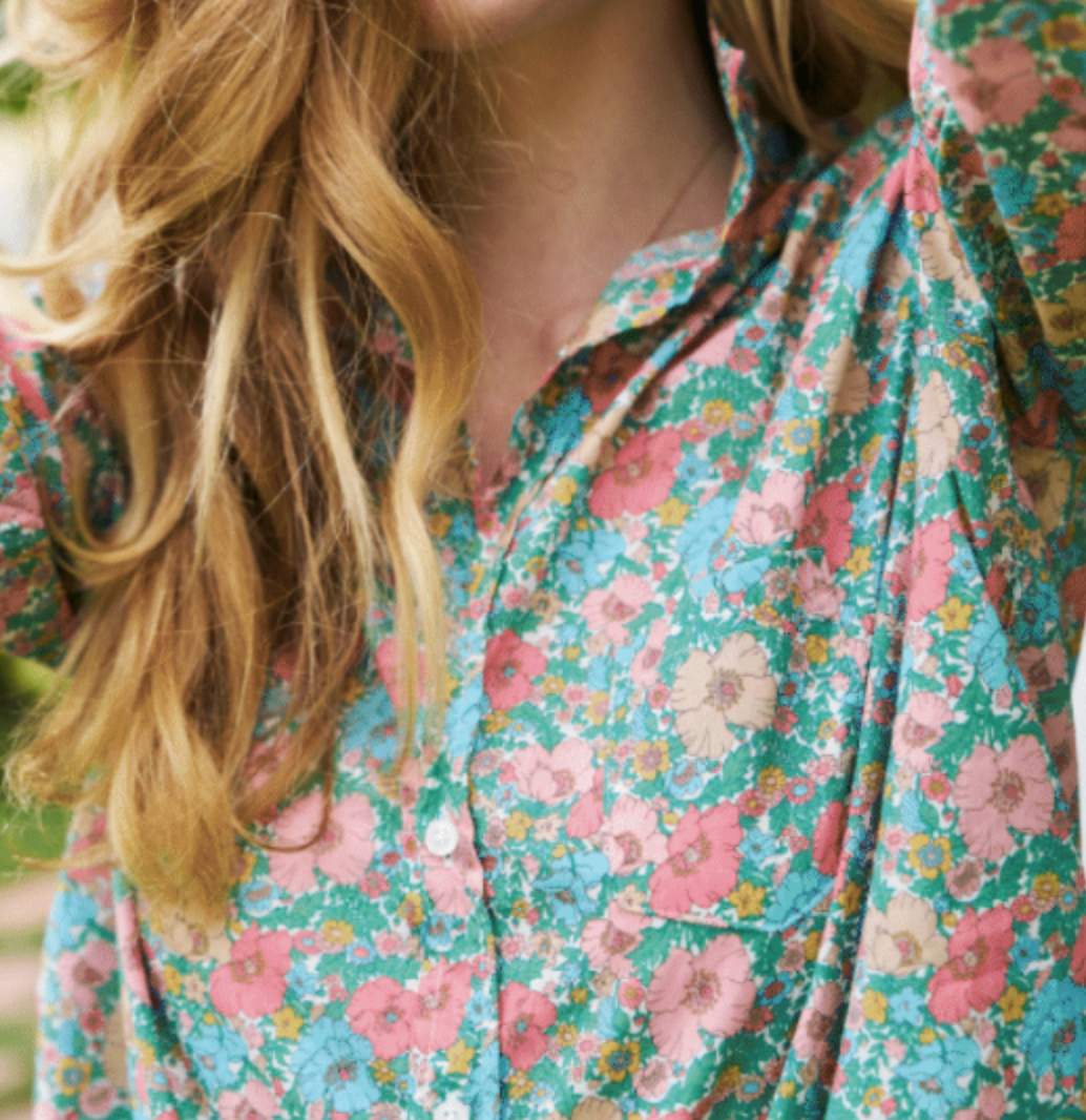 Frank and Eileen Floral Button Down