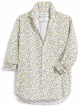 Frank and Eileen Yellow Blue Flowers Shirt