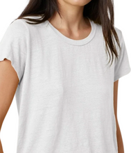 Load image into Gallery viewer, Velvet Casey Tee (White + Chill)
