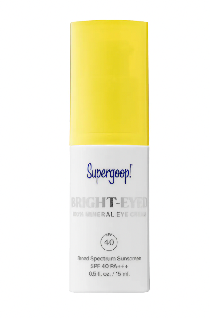 Supergoop Bright Eyed Mineral Eye Cream SPF 40