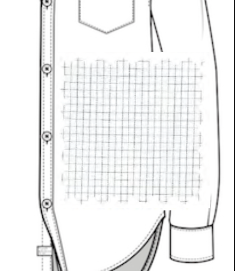 Frank and Eileen Blue Micro Grid Button down
