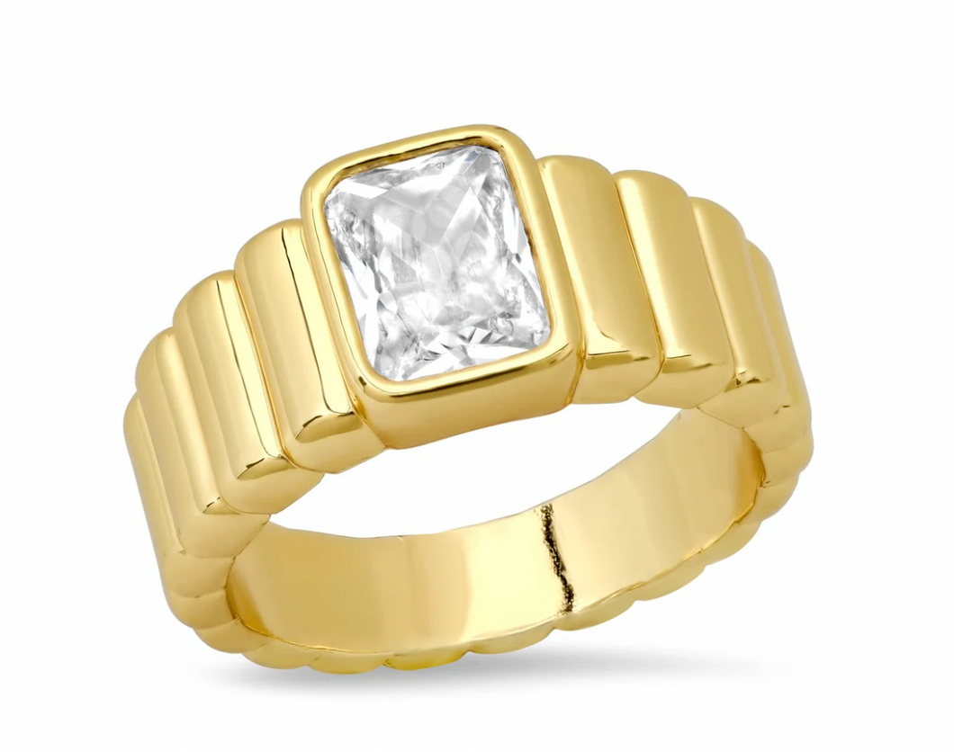 Tai Ring $60 Bold CZ