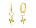 Tai Earrings $95 Snake Huggies