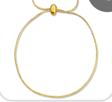 Ellie Vail Lourdes Round Snake Chain Bracelet