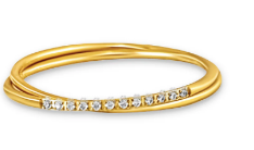 Ellie Vail Sheldon Interlocking Ring