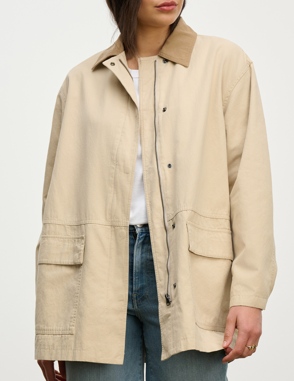 Velvet Rosa Jacket Sand