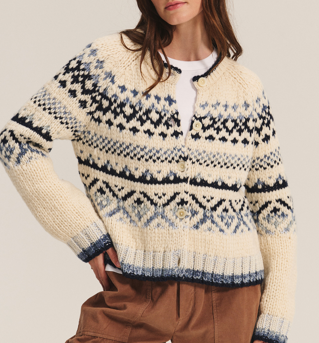 Velvet Tovah Fair Isle Cardigan