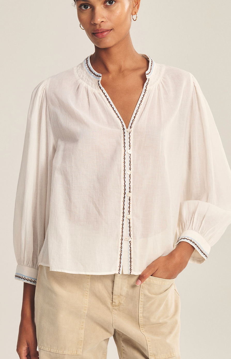Velvet Ariana Blouse Cream