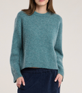 Velvet June Teal Sweater