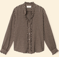 Xirena Amelie Shirt (Bourbon Rose + Walnut Brown)