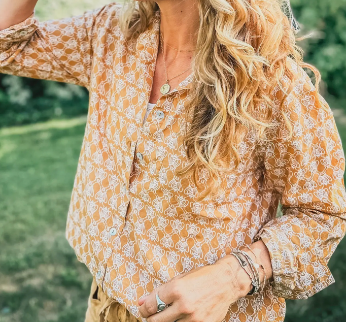 ...And For Good Bee Button Down Shirt