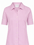 The Shirt Short Sleeve Lilac Stripe