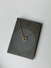 Load image into Gallery viewer, Tai Horse shoe Necklace $56
