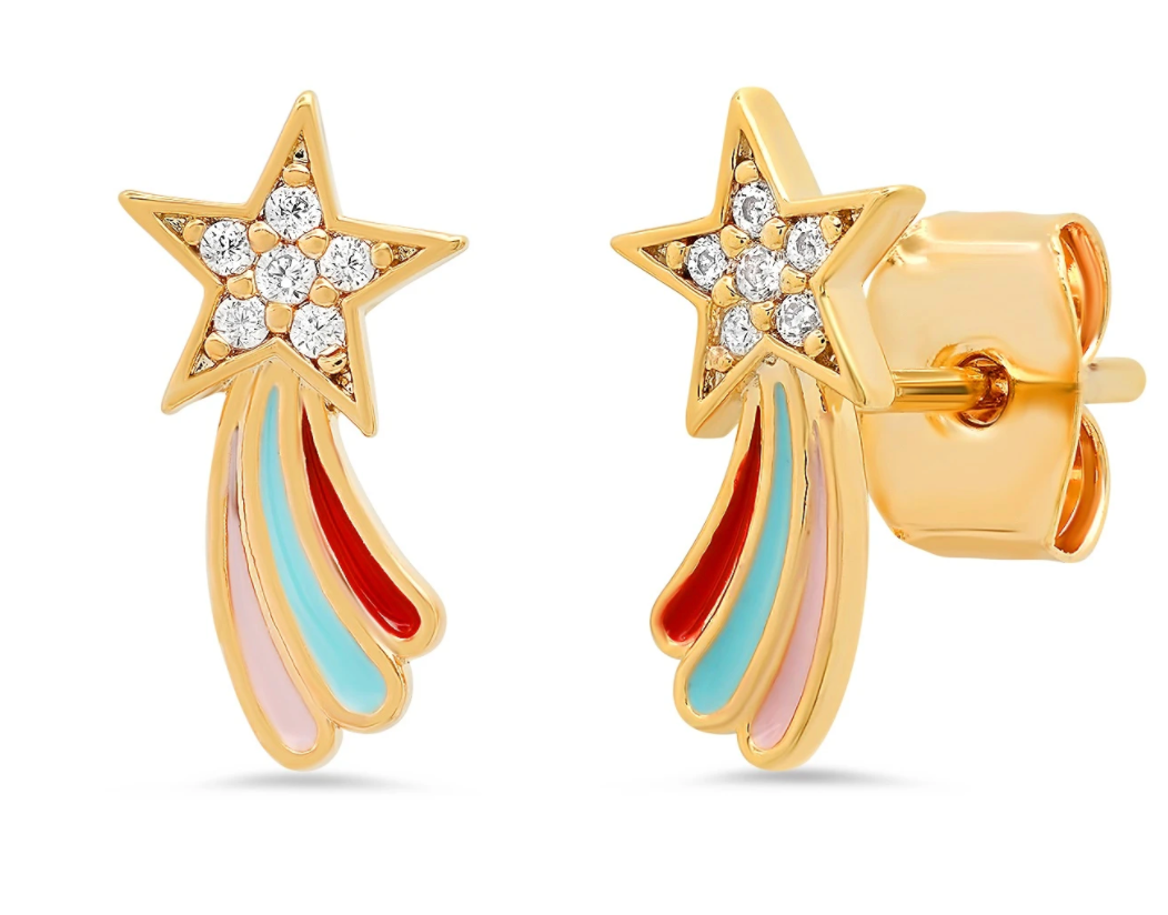 Tai Earrings $55 Shooting Star Studs